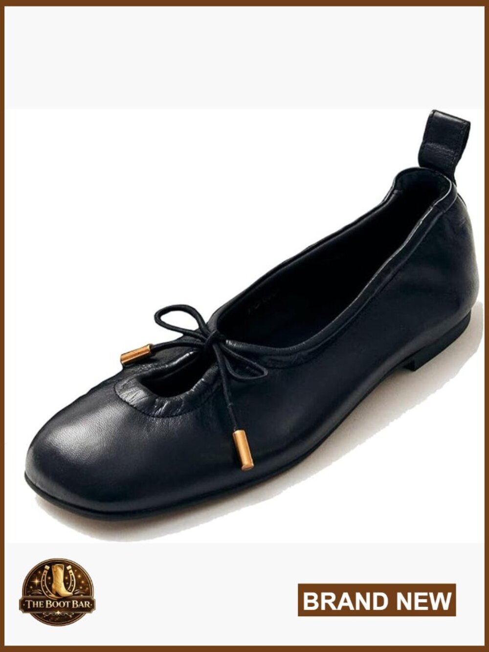 Women's Bow Ballet Flats Square Toe Lace Up Mary Jane Slip On Casual Shoes